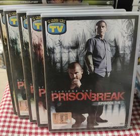 raccolta DVD serie prison break