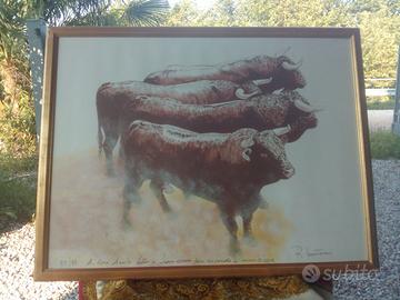 Quadri di Roberto Montanari – “il pittore dei tori