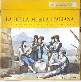 Cofanetto Dischi melodie La Bella Musica Italiana