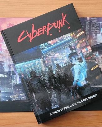 Manuale Cyberpunk Red + Schermo del Master