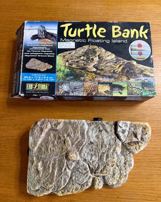Isola galleggiante magnetica per tartarughe