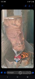 statua in legno 