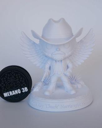 Walker Texas Ranger Chuck NorrisTributo Statuetta