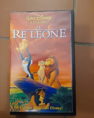 videocassete VHS originali  Disney