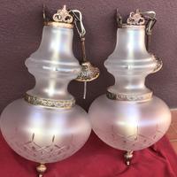 Coppia di lampadari VINTAGE