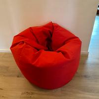 Poltrona puff a sacco per interni/esterni