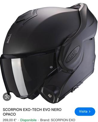 Scorpion exo tech evo