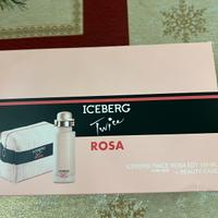 Profumo iceberg twist rosa con beauty case