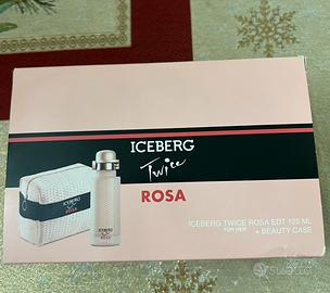 Profumo iceberg twist rosa con beauty case