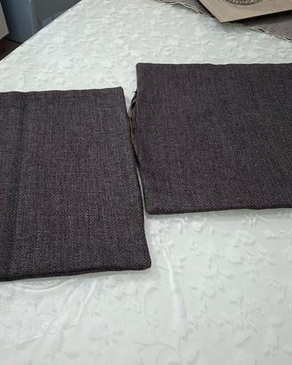Federe per cuscino 41x41 grigio scuro