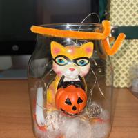Decorazione Halloween con il gatto