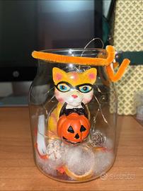 Decorazione Halloween con il gatto