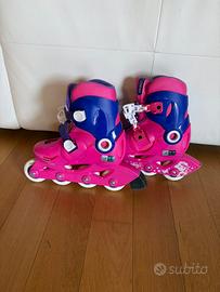 Pattini in linea bambini Oxelo regolabili 28-30