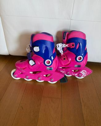 Pattini in linea bambini Oxelo regolabili 28-30