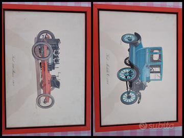 Stampe macchine d'epoca 