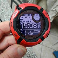 smartwatch Garmin Instinct 2X Solar - Flame Red -