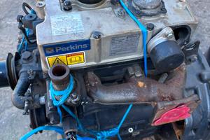 Motore perkins 3 cilindri 403d per jcb 8018