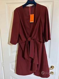 Abito Trussardi Jeans bordeaux taglia 40