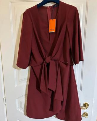 Abito Trussardi Jeans bordeaux taglia 40