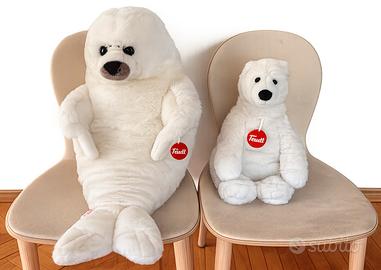 Peluche Trudi Originali – Foca e Orso Polare