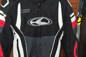 giacca moto.CLOVER tg. XS casco LS2 Airbag 