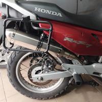 terminale di scarico nuovo completo Transalp 650