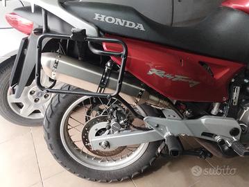 terminale di scarico nuovo completo Transalp 650