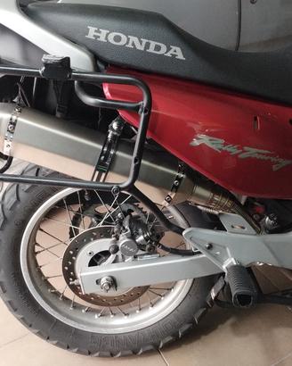 terminale di scarico nuovo completo Transalp 650