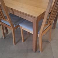 Set 4 sedie con Tavolo IKea