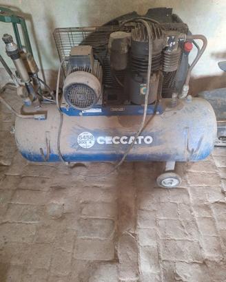 Compressore Ceccato 200 litri + Idropulitrice Come