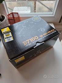 Nikon D7100 con obiettivo 18-105 kit