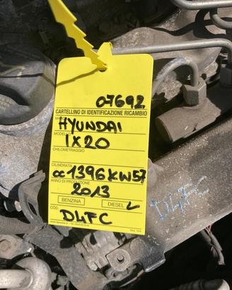 CAMBIO MANUALE COMPLETO HYUNDAI iX20 Serie D4FC D4