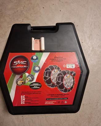 catene da neve SMC 16 mm nuove-mai usate 