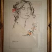 tecnica mista su carta mis 50x70 firmata 