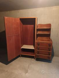 Armadio con Cassettiera per cameretta a piacenza