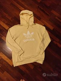 Felpa adidas gialla Taglia L