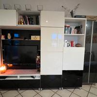 Parete attrezzata moderna componibile