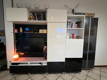 Parete attrezzata moderna componibile