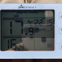 CRONO TERMOSTATO SETTIMANALE DIGITALE A BATTERIE P