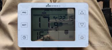 CRONO TERMOSTATO SETTIMANALE DIGITALE A BATTERIE P