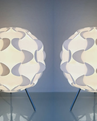 Coppia di Abat Jour Ikea comprensive di lampadine