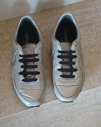 CONVERSE auckland racer DONNA argentoGLITTER nr 37