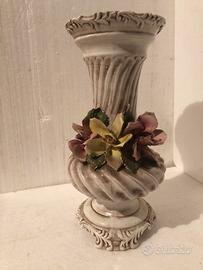 VASO CERAMICA CAPODIMONTE