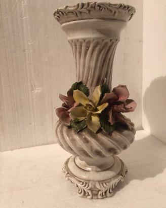 VASO CERAMICA CAPODIMONTE