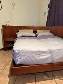 Letto matrimoniale angolare