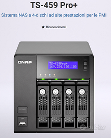 NAS QNAP TS-459 Pro+ (4 Bay) - Intel Dual Core