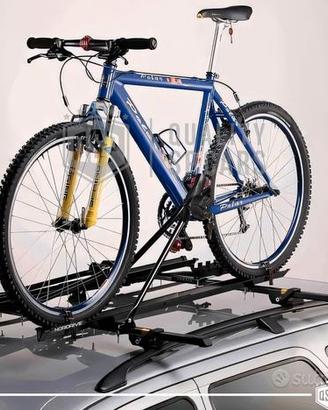 Noleggio PORTABICI da Tetto Auto con Antifurto