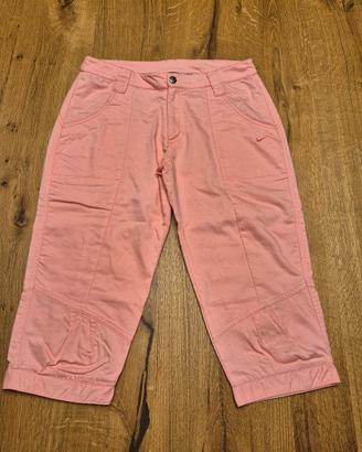Pantaloni a 3/4 rosa Nike TG 38