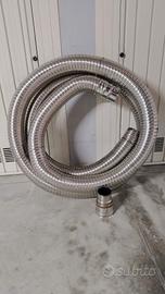 tubo flessibile per canna fumaria inox