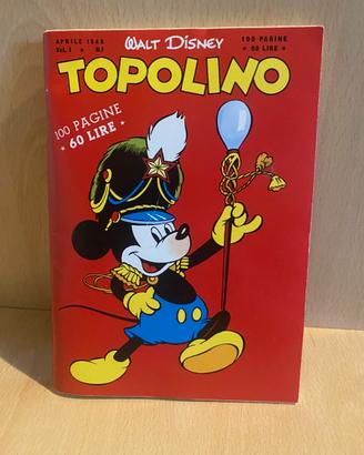 Topolino numero 1 ristampa